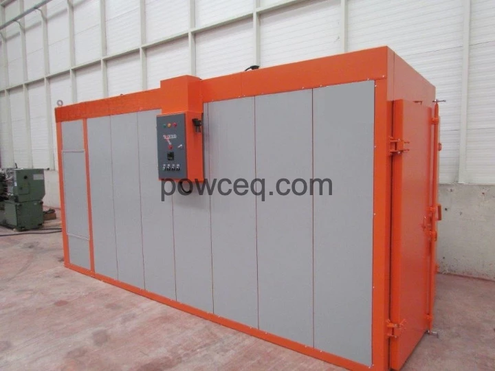 price powder oven gas powered