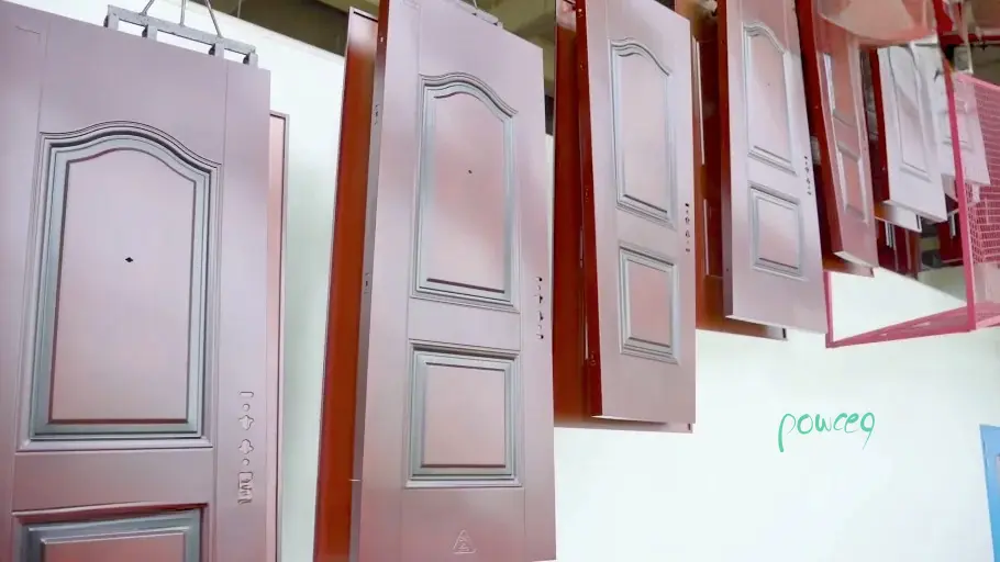 Turnkey powder coating plant