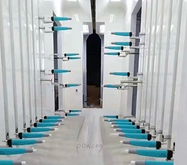 automatic powder coating guns