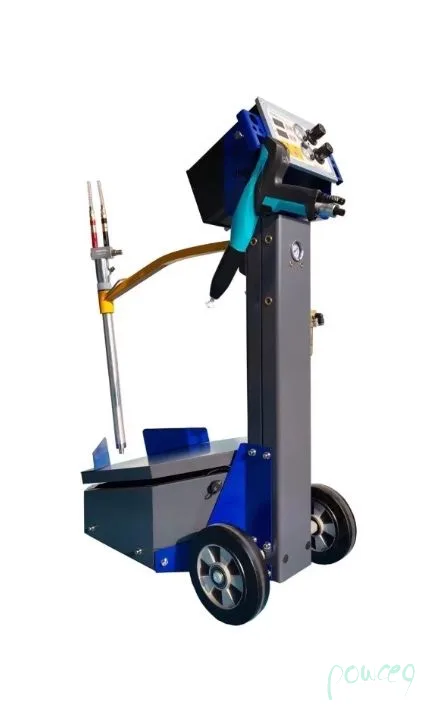 Powder coating gun digital